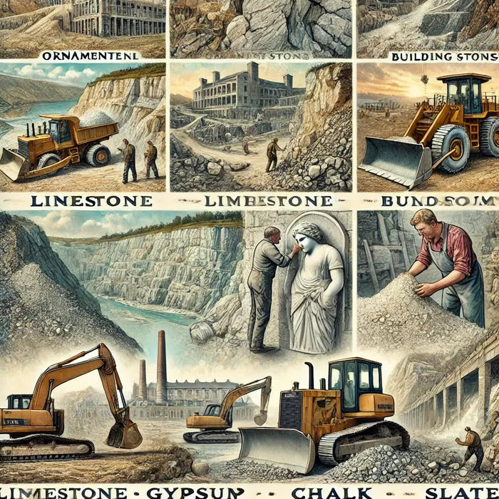 0811 - Ornamental and building stones and limestone gypsum chalk and slate quarrying - 2368 Manufacturers List