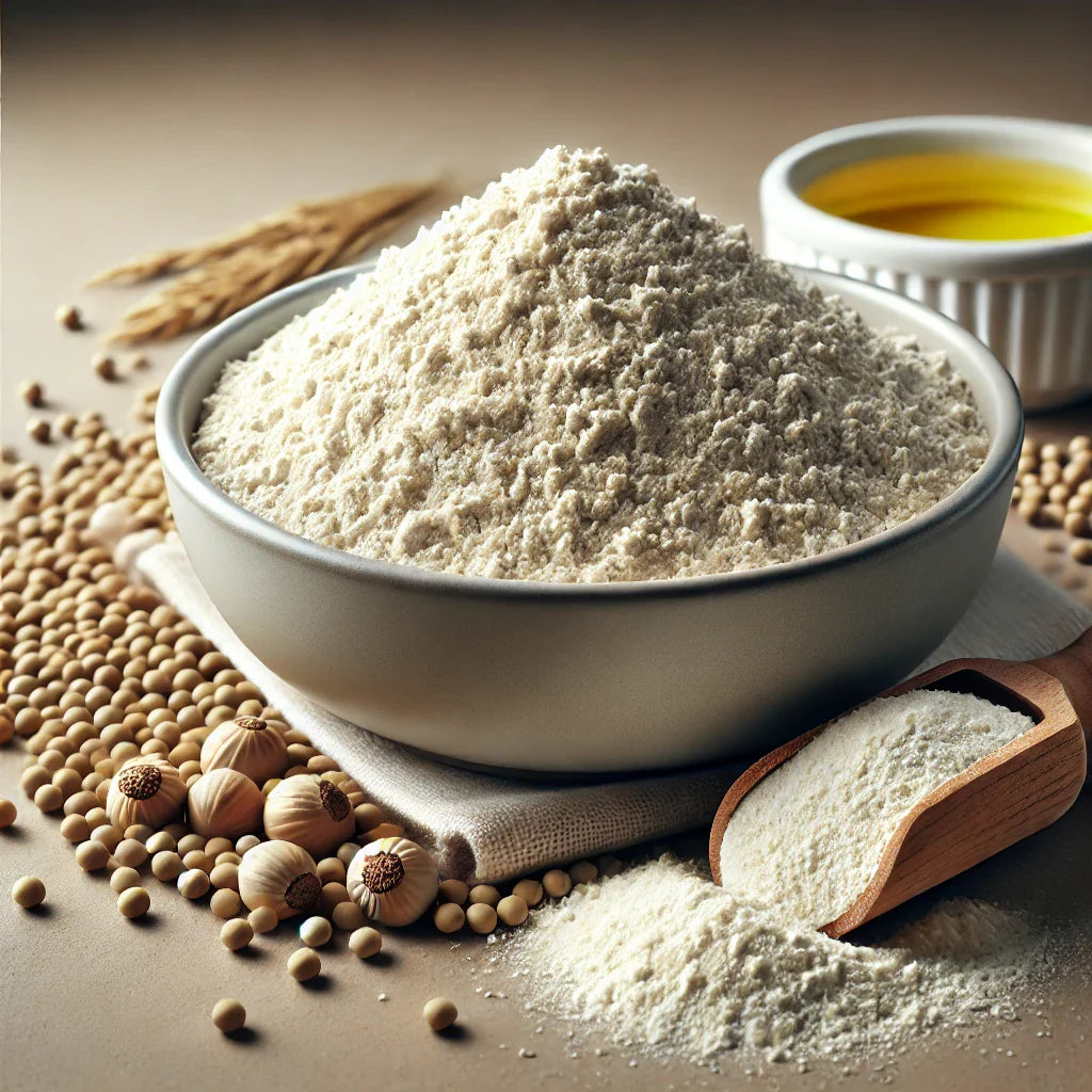 104142 - Flours and coarse flours of oilseeds or oil fruits (except those made from mustard) - 7 Manufacturers List