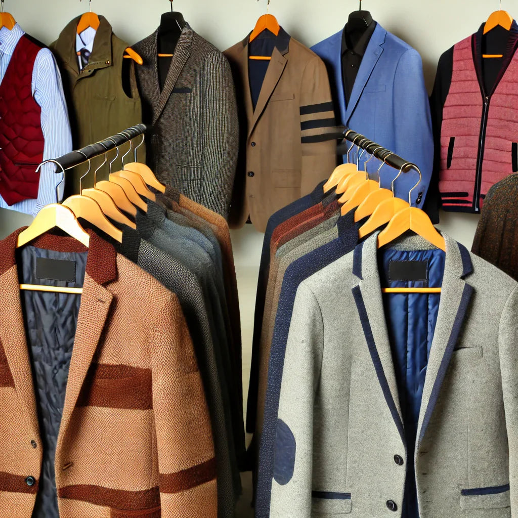 141323 - Jackets and blazers for men or boys made of textile fabrics (except knitted (knitwear) or crocheted - 670 Manufacturers List