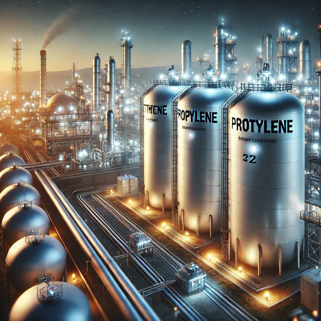 192032 - Ethylene propylene butylene butadiene and other petroleum gases or gaseous hydrocarbons (except natu - 6 Manufacturers List
