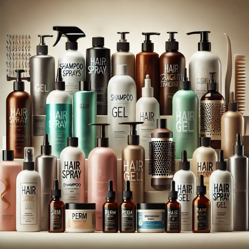 204216 - Shampoos hair sprays gels and the like as well as perms or hair straightening products - 1097 Manufacturers List