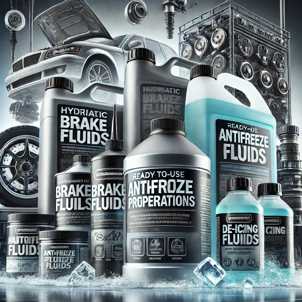 205943 - Hydraulic brake fluids antifreeze preparations and ready-to-use de-icing fluids - 359 Manufacturers List