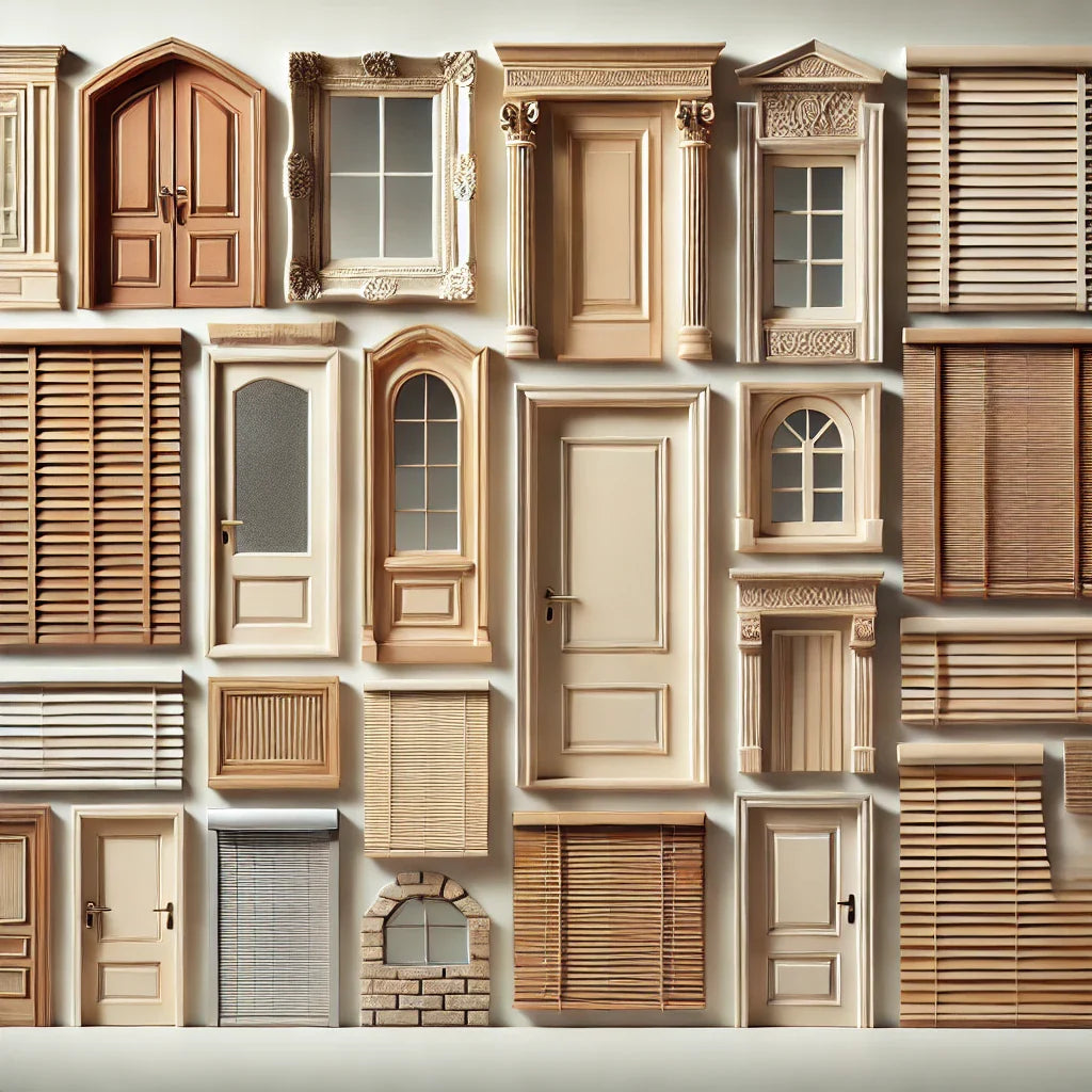 222314 - Doors windows and their frames and moldings and door sills shutters blinds blinds blinds and similar - 1130 Manufacturers List