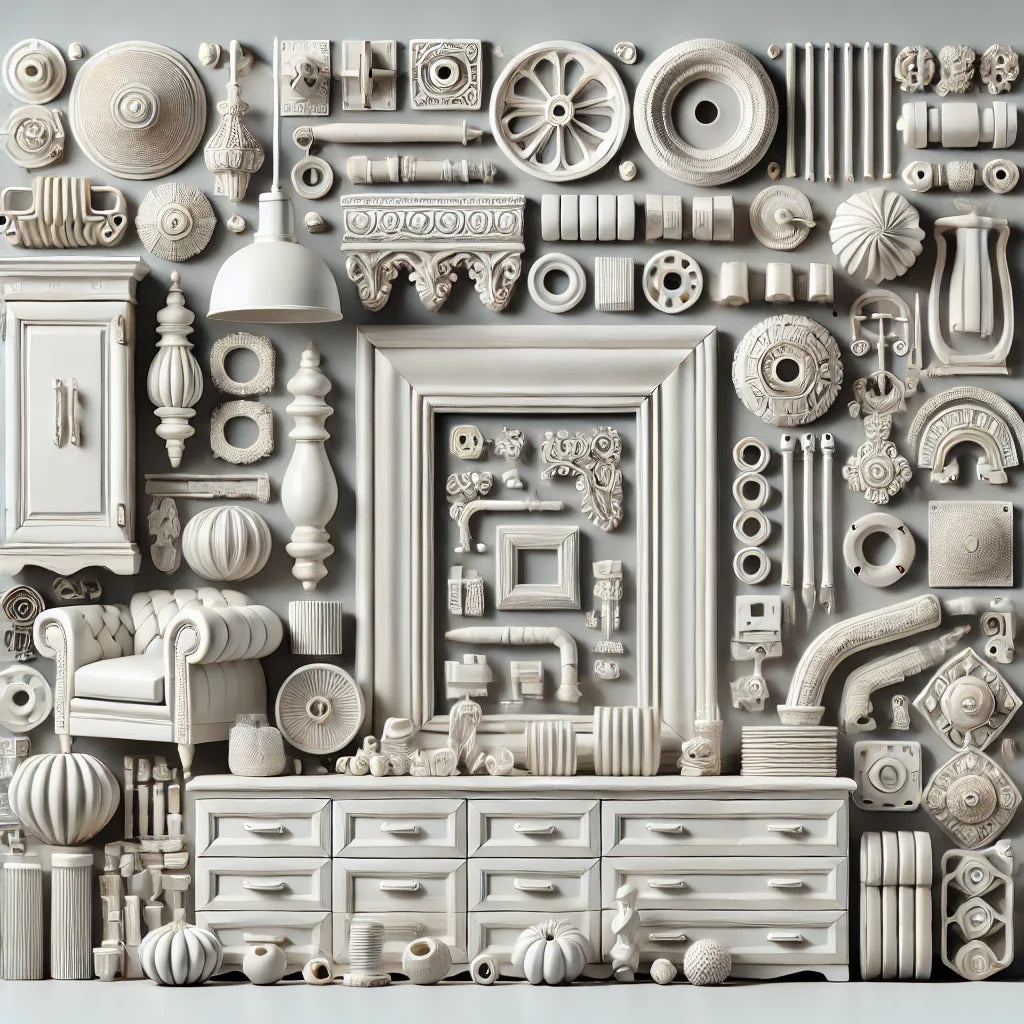 222926 - Fittings for furniture bodywork and the like plastics trinkets and other ornaments plastics - 337 Manufacturers List