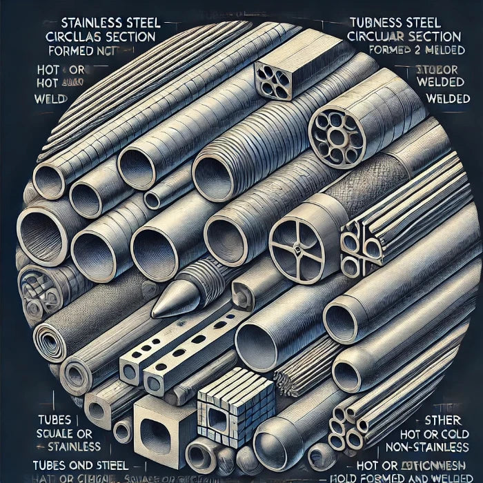 242034 - Tubes and pipes not of circular cross-section welded outside diameter = 406.4 mm steel - 89 Manufacturers List