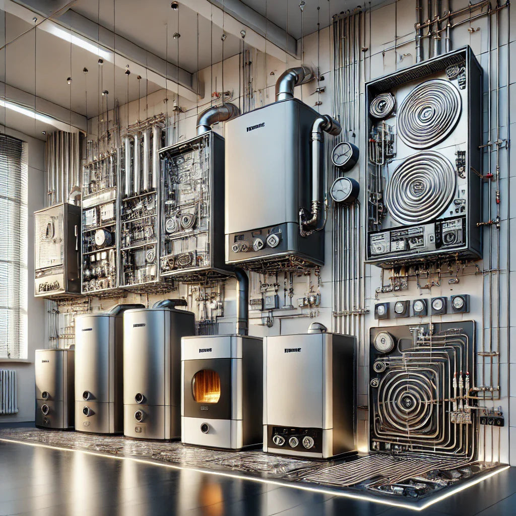 252112 - Central heating boilers (boilers) to produce hot water or low pressure steam (including combi boiler - 349 Manufacturers List