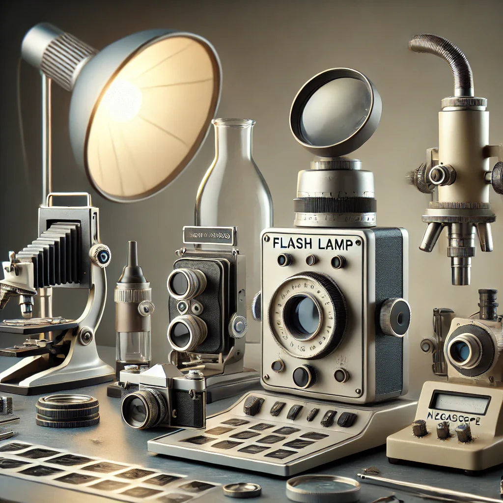 267017 - Flash lamps photographic agrandisers (magnifiers) devices for photographic laboratories negatoscopes - 4 Manufacturers List