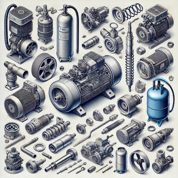 281332 - Parts of air or vacuum pumps parts of air or gas compressors parts of extractors and hoods - 91 Manufacturer List