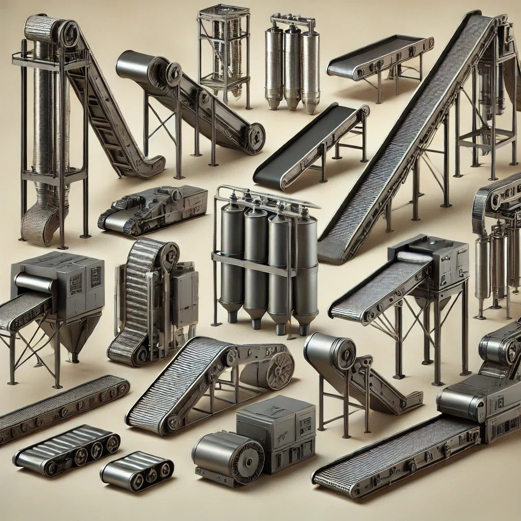 282217 - Pneumatic and other continuous motion elevators and conveyors (for transporting goods or materials) - 995 Manufacturers List