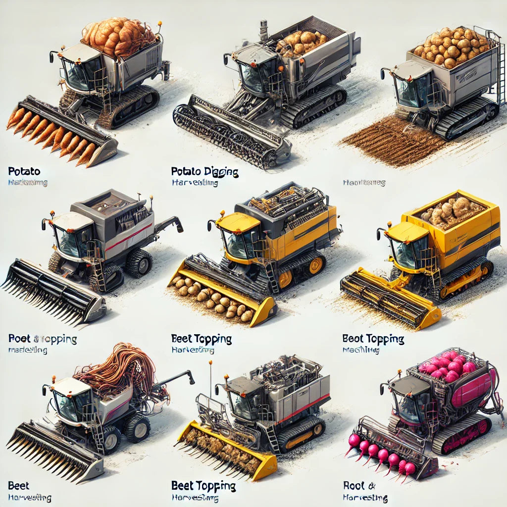283054 - Root and tuber harvesters - 45 Manufacturers List
