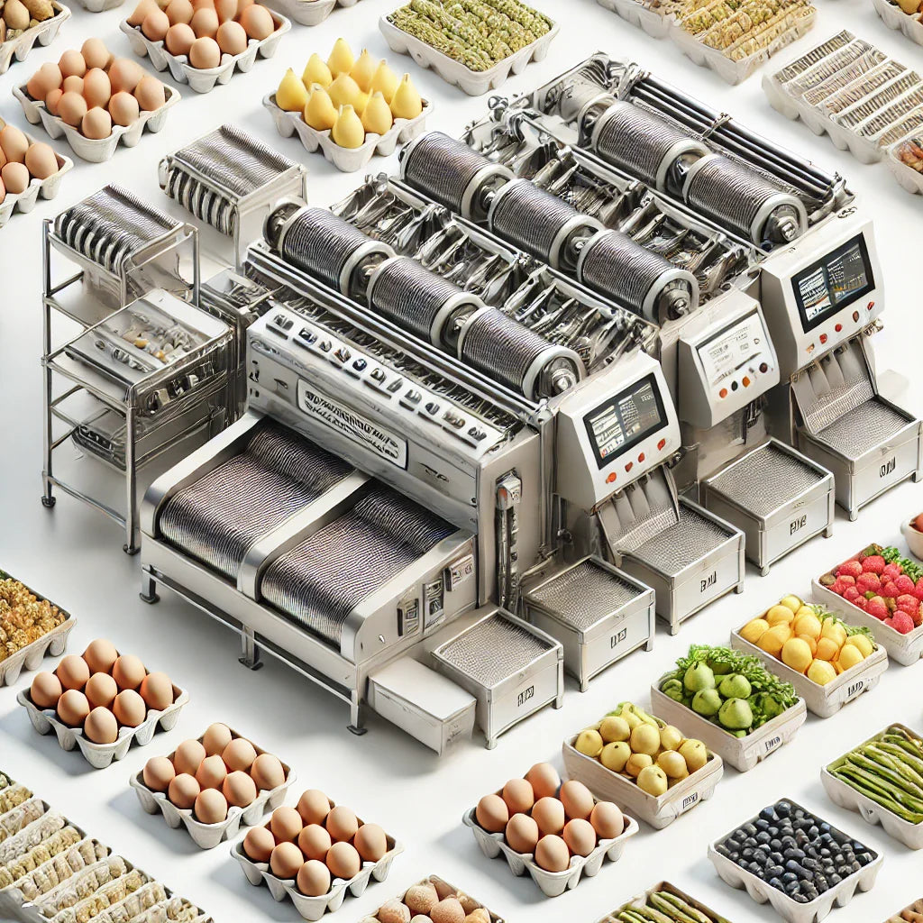 283081 - Cleaning sorting or grading machines (for eggs fruit and other agricultural products) (except seeds - 45 Manufacturers List