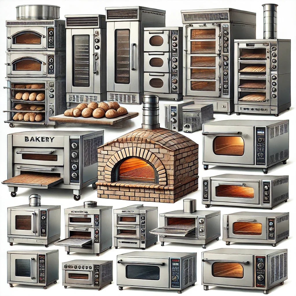 289315 - Non-electric ovens for bread and other bakery products non-domestic cooking or heating appliances - 292 Manufacturers List