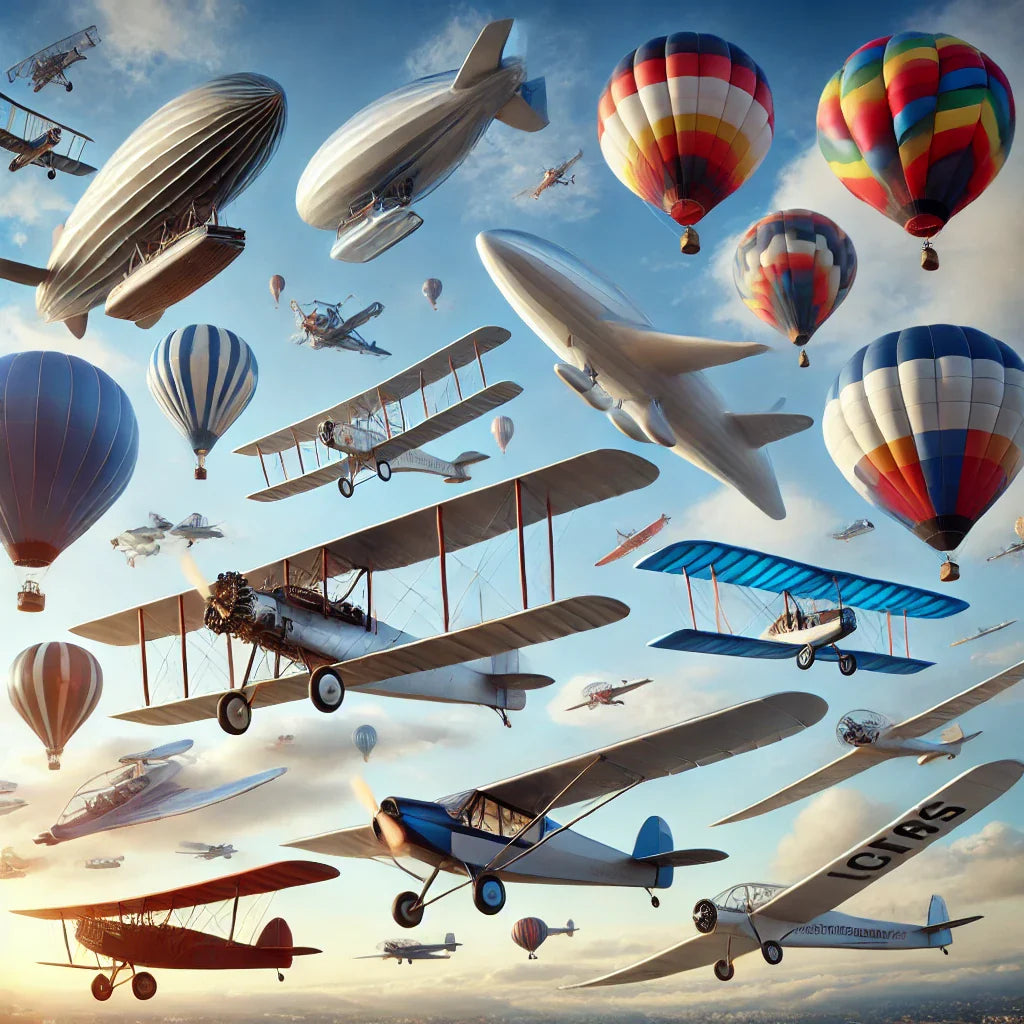 303020 - Balloons and airships gliders delta-wing gliders and other non-motorized aircraft - 6 Manufacturers List