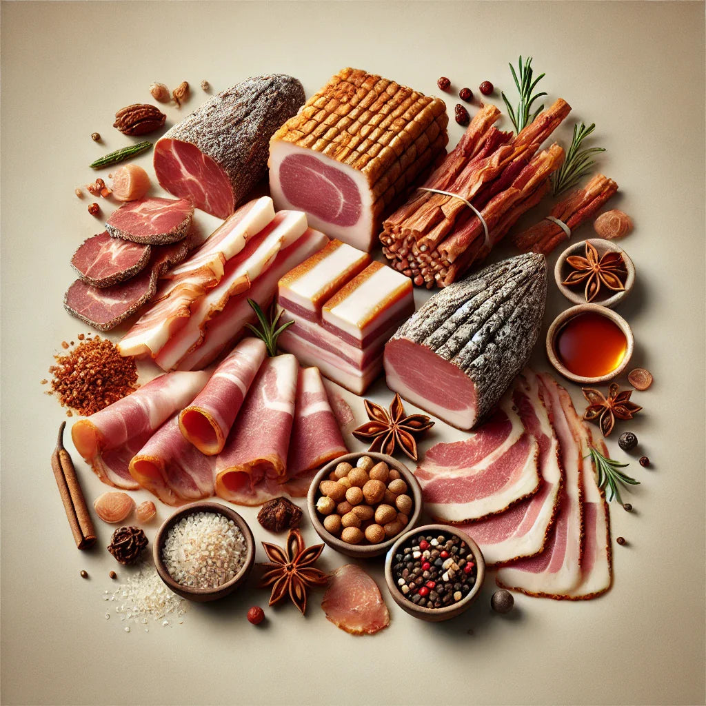 101311 - Pork chopped salted dried or smoked (bacon and ham) - 2 Manufacturers List