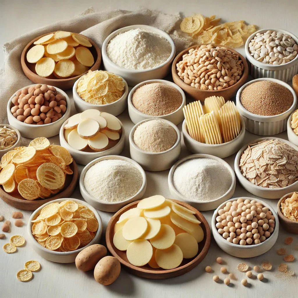 103113 - Potatoes dried (flour coarse flour flakes granules and pellets) - 1 Manufacturer List