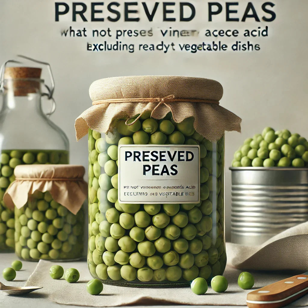 103916 - Peas preserved except in vinegar or acetic acid (except for ready-to-eat vegetable dishes) - 8 Manufacturers List