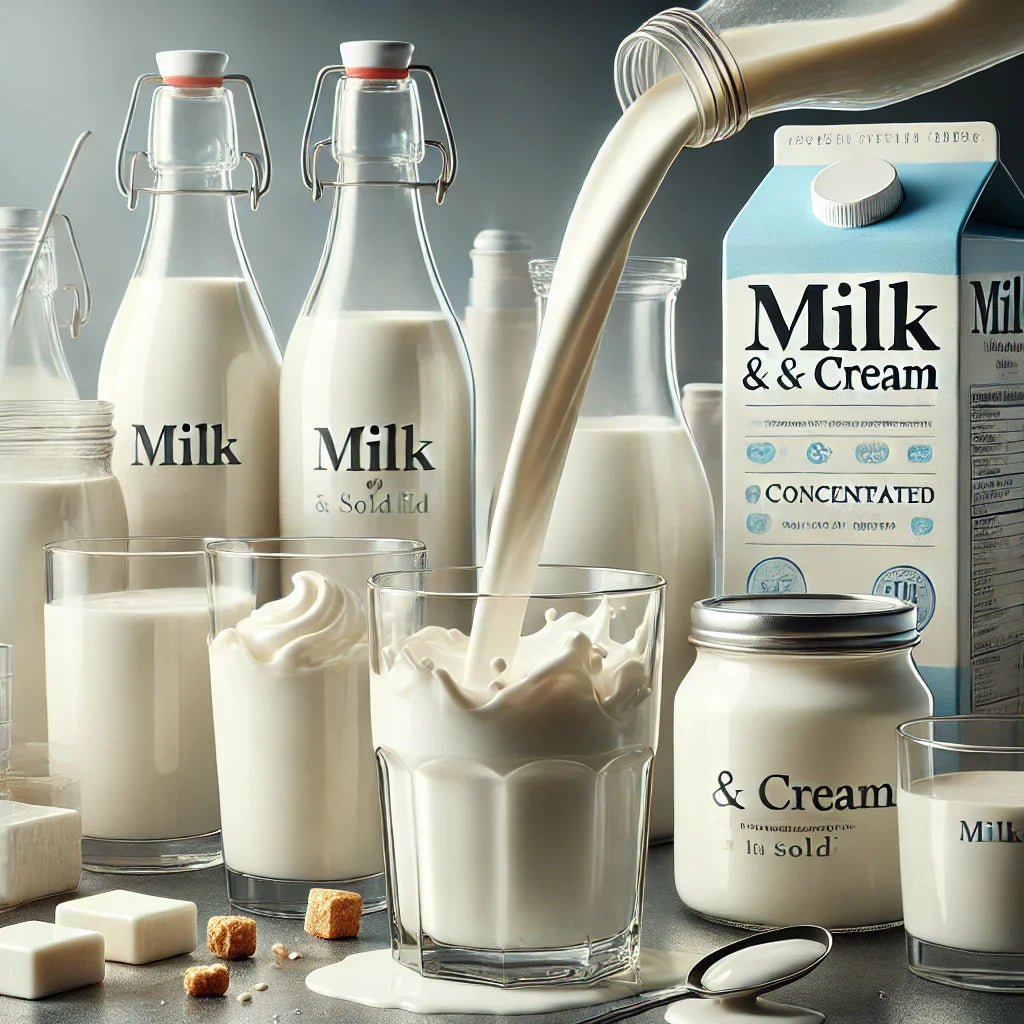 105151 - Milk and cream not in solid form (concentrated or with added sugar or other sweeteners) - 71 Manufacturer List