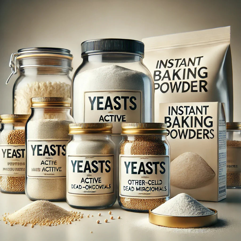 108913 - Yeasts (active or inactive) other single-celled dead micro-organisms instant baking powders - 79 Manufacturers List
