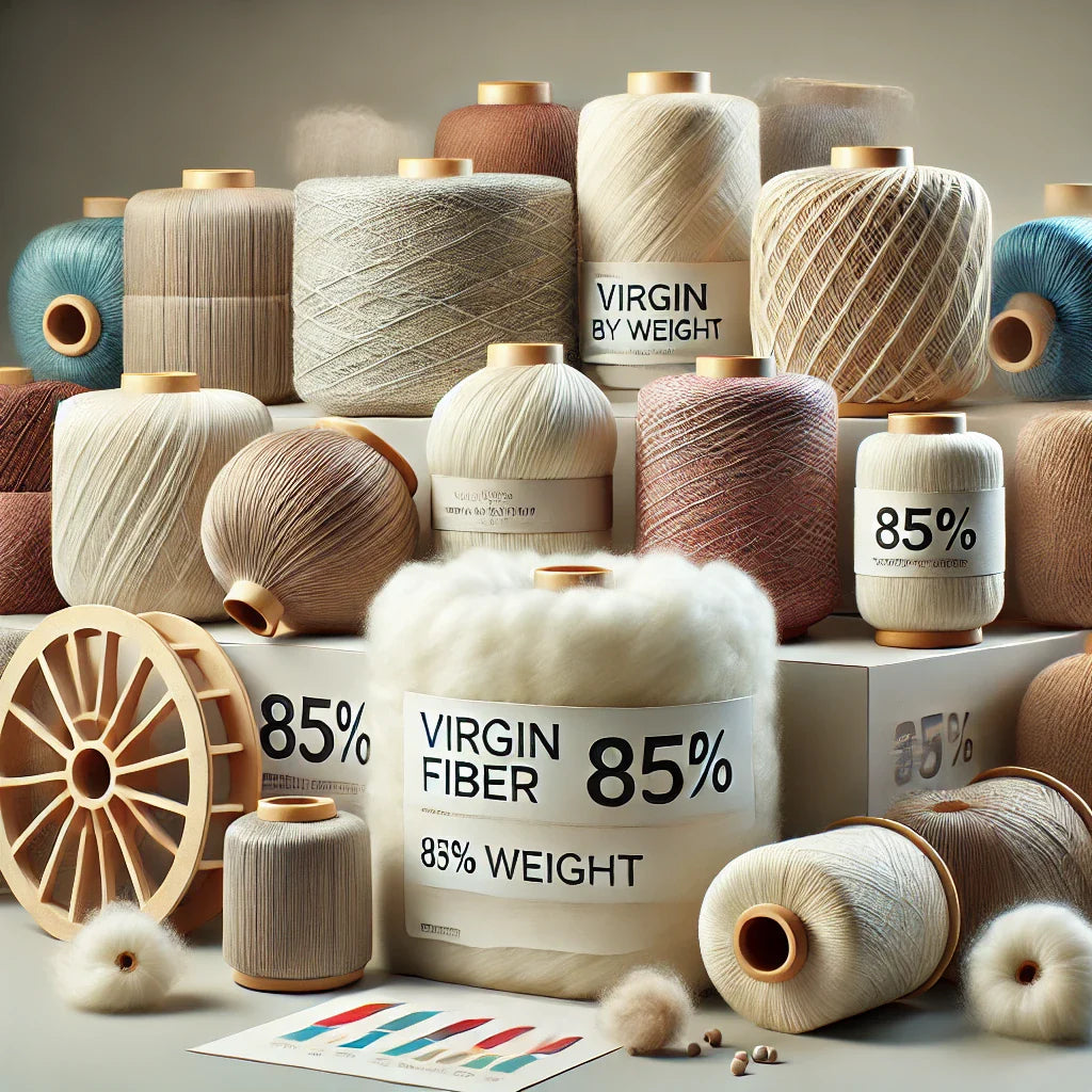 131083 - Yarns synthetic virgin fiber content  85% by weight (except sewing threads) - 222 Manufacturers List