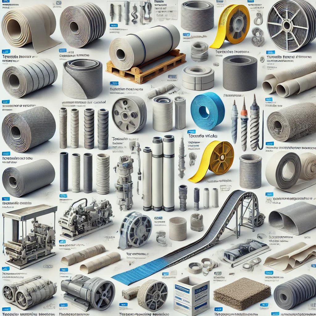 139616 - Textile products and articles for technical use (including wicks luxury lamp shirts hoses made of te - 44 Manufacturers List