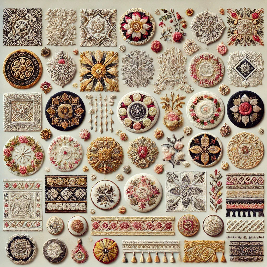 139912 - Embroidery (in pieces strips or motifs) - 272 Manufacturers List