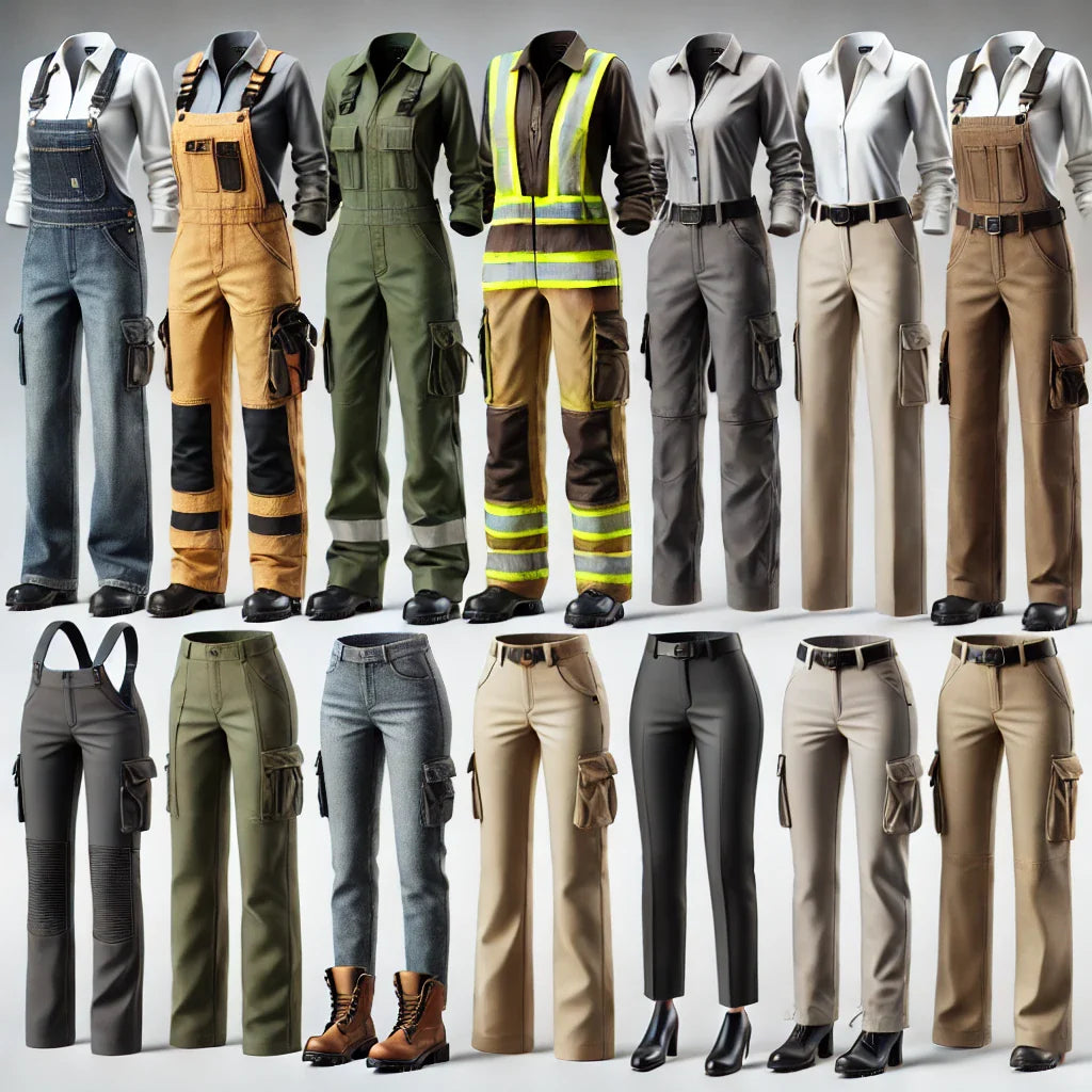 141222 - Women's trousers gardener overalls riding pants and shorts (industrial and vocational) - 191 Manufacturer List