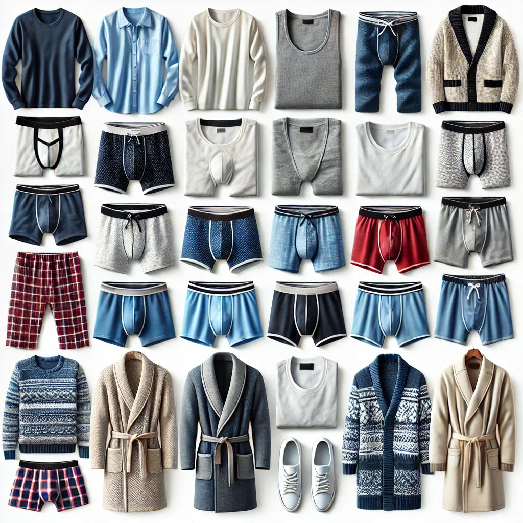 141412 - Underpants briefs nightgowns pajamas bathrobes bathrobes robe and similar products for men or boys ( - 1010 Manufacturers List
