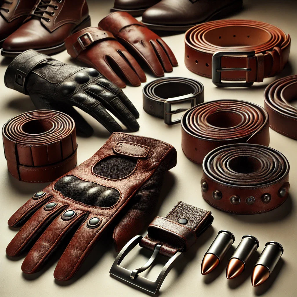 141931 - Clothing accessories made of leather or leather composites (except sports gloves) - 165 Manufacturers List