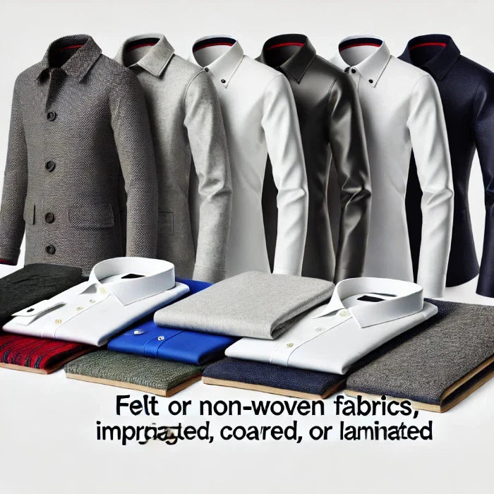 141932 - Garments (from felt or nonwovens or impregnated or coated textile fabrics) - 54 Manufacturers List