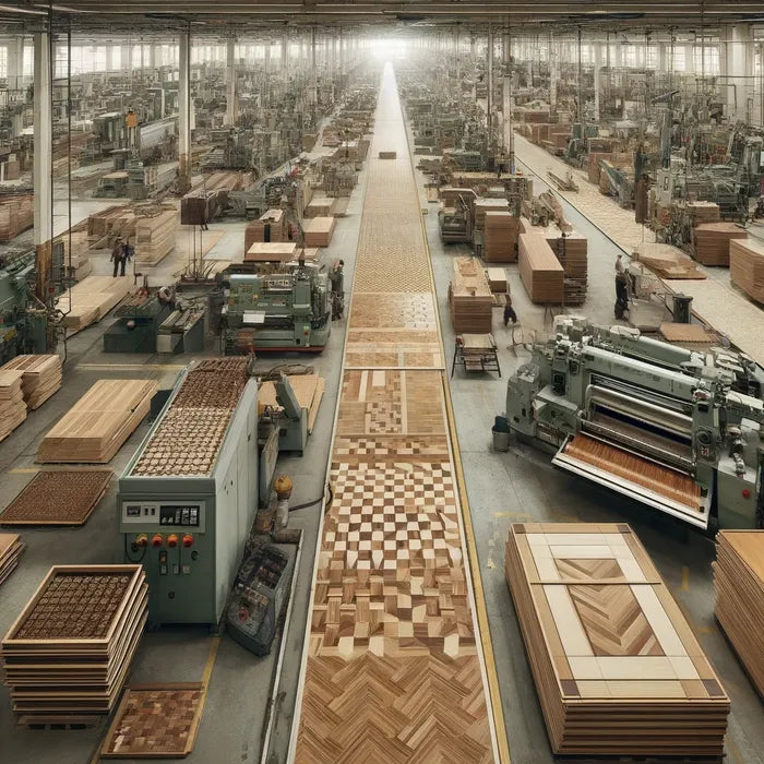 1622 - Production of assembled parquet floor coverings - 323 Manufacturers List