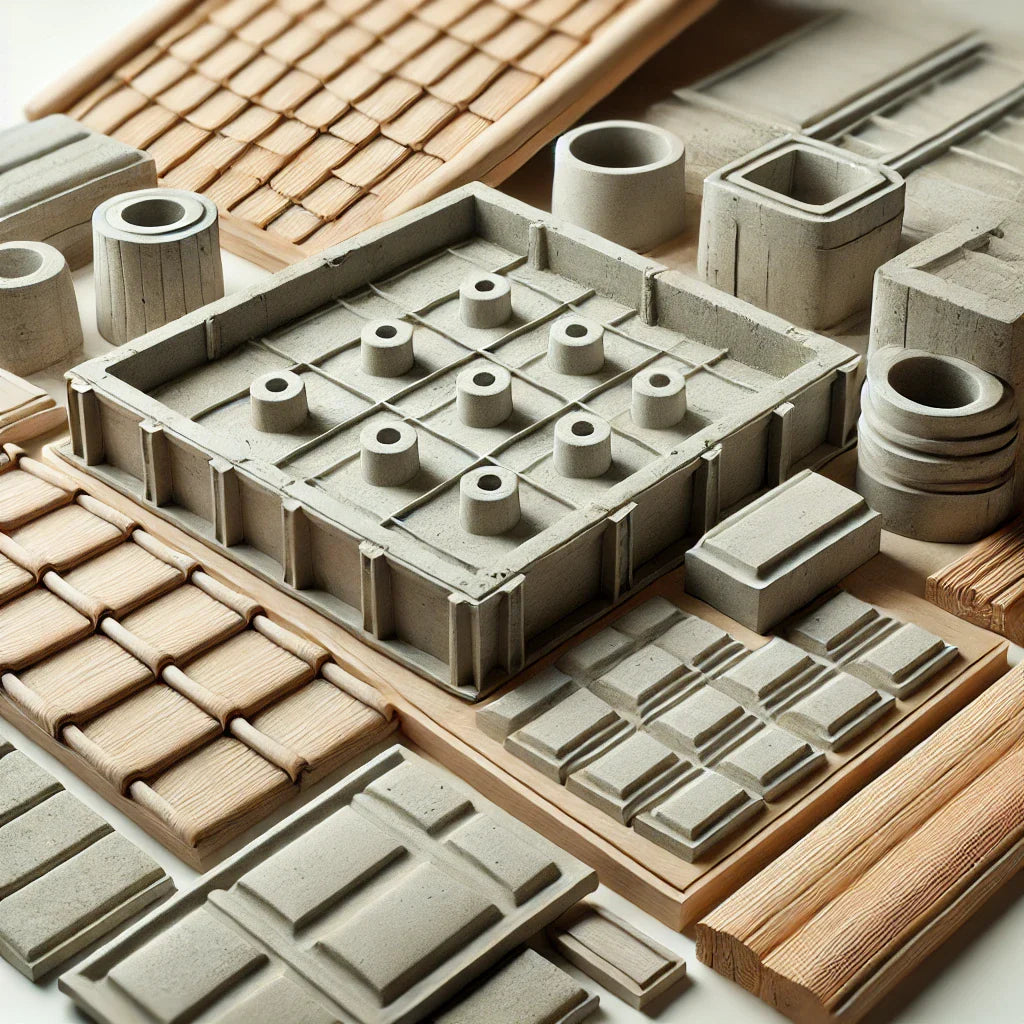 162312 - Concrete molds (for concrete construction works) roof tiles and roof pads (made of wood) - 9 Manufacturers List