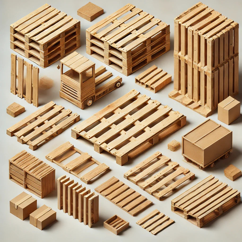 162411 - Pallets pallet crates and other load tables made of wood - 1374 Manufacturers List