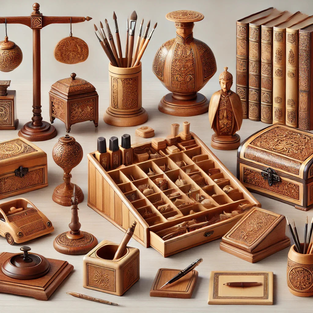 162913 - Inlaid woodwork inlaid decorated wooden articles wooden boxes for jewelry or spoon and cutlery and s - 17 Manufacturers List