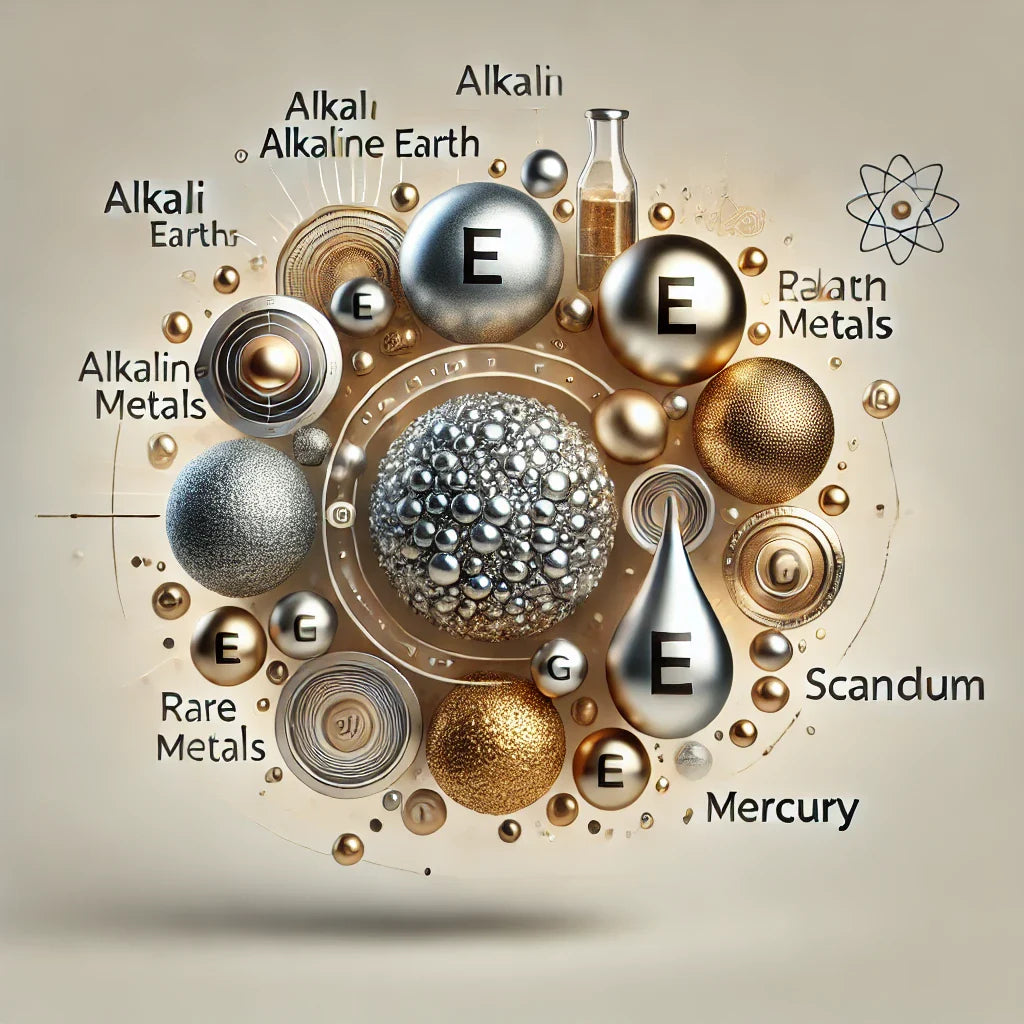201323 - Alkaline or alkaline earth metals rare earth metals scandium and yttrium mercury - 2 Manufacturers List