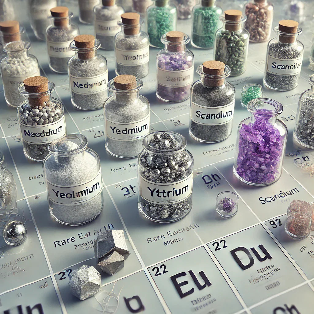 201365 - Compounds of rare earth metals and yttrium or scandium compounds - 1 Manufacturer List