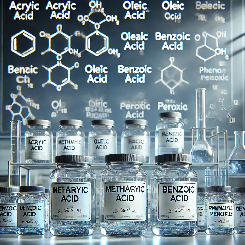 201433 - Unsaturated monocarboxylic cyclanic cyclenic or cycloterpenic acyclic polycarboxylic acids and their - 22 Manufacturers List