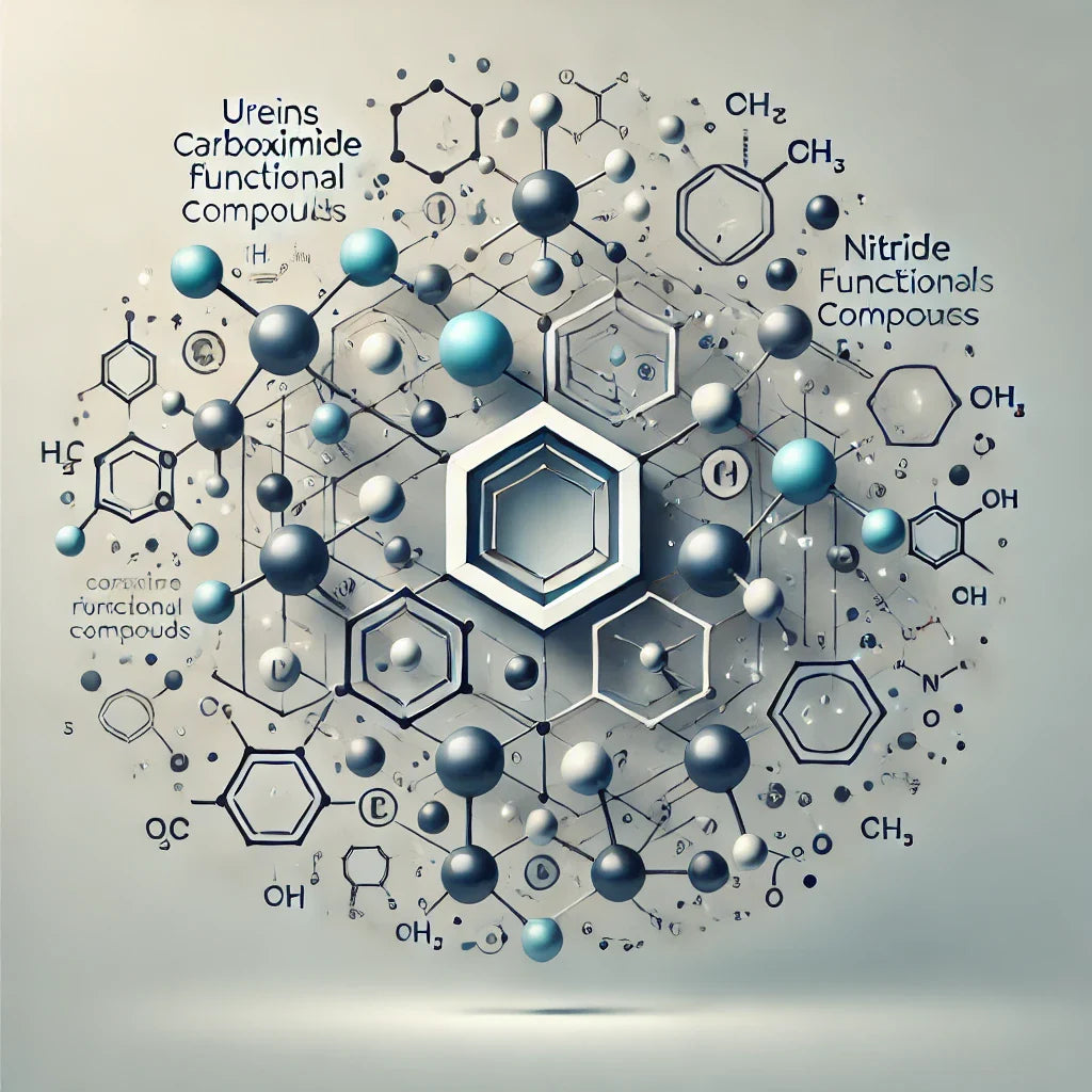 201443 - Ureins carboximide functional compounds nitrile functional compounds their derivatives - 2 Manufacturers List