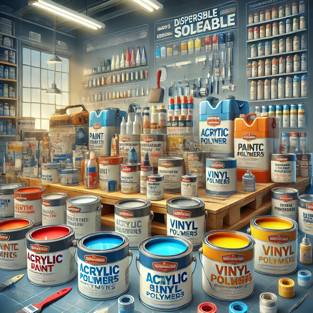 203011 - Paints and varnishes acrylic and vinyl polymer based (dispersible and soluble in aqueous media) - 307 Manufacturers List