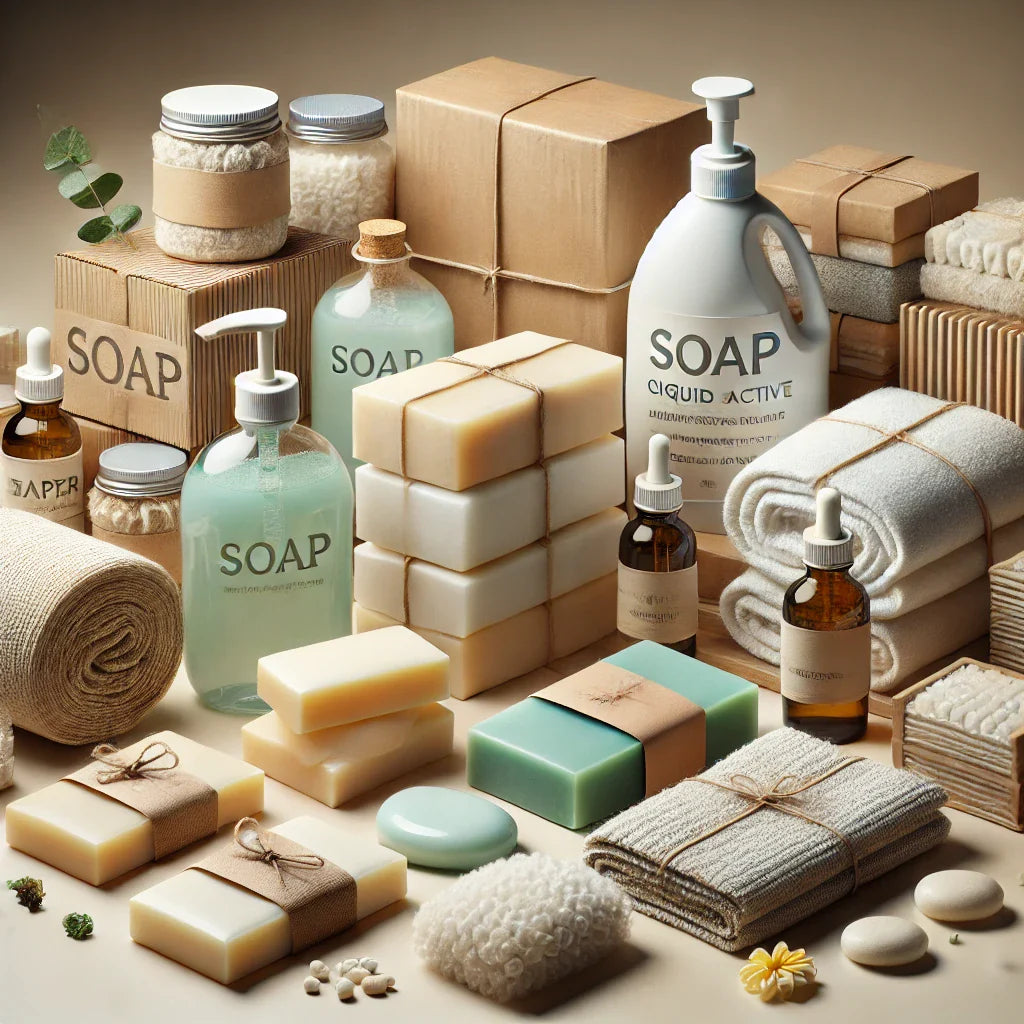 204131 - Soap and organic surface active products and preparations used as soap paper wadding felt and nonwov - 635 Manufacturers List