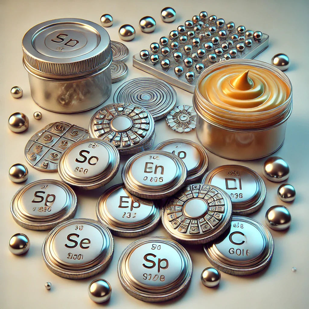 205953 - Chemical elements in disk form for use in electronics and pasty (dope) chemical compounds - 1 Manufacturer List