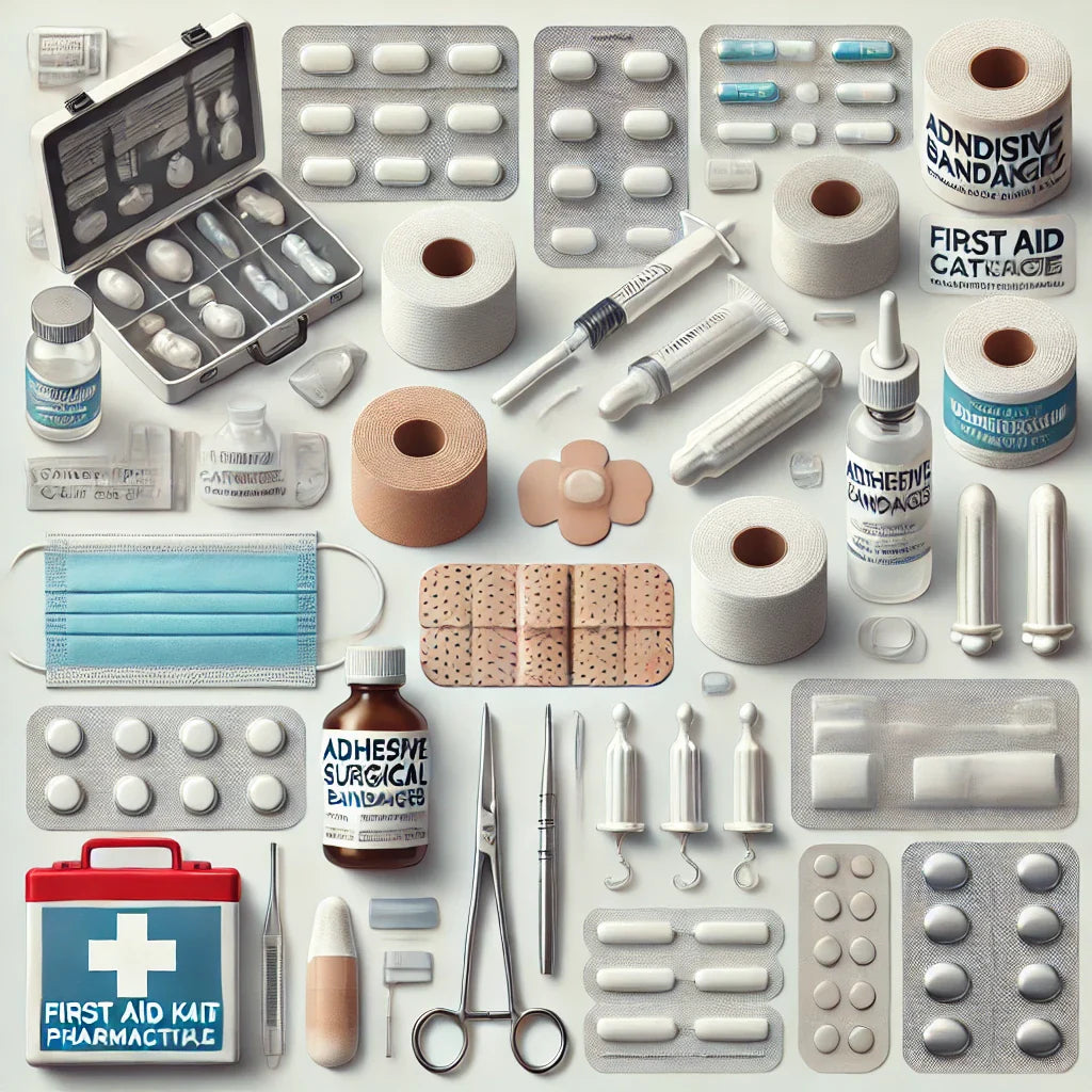 212024 - Adhesive bandages catgut and similar materials first aid kits - 91 Manufacturer List