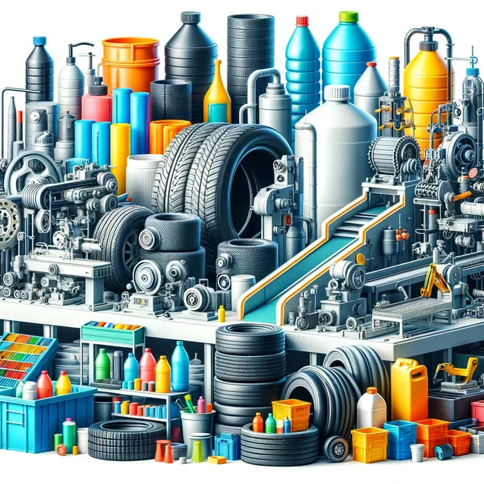 22 - Manufacture of rubber and plastic products - 12850 Manufacturers List