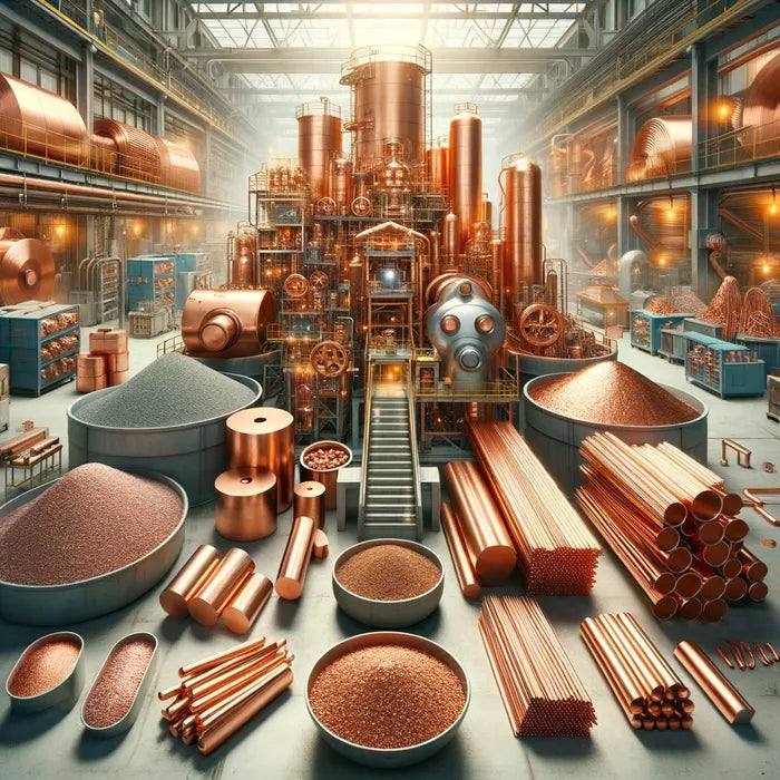 2444 - Copper production - 418 Manufacturers List