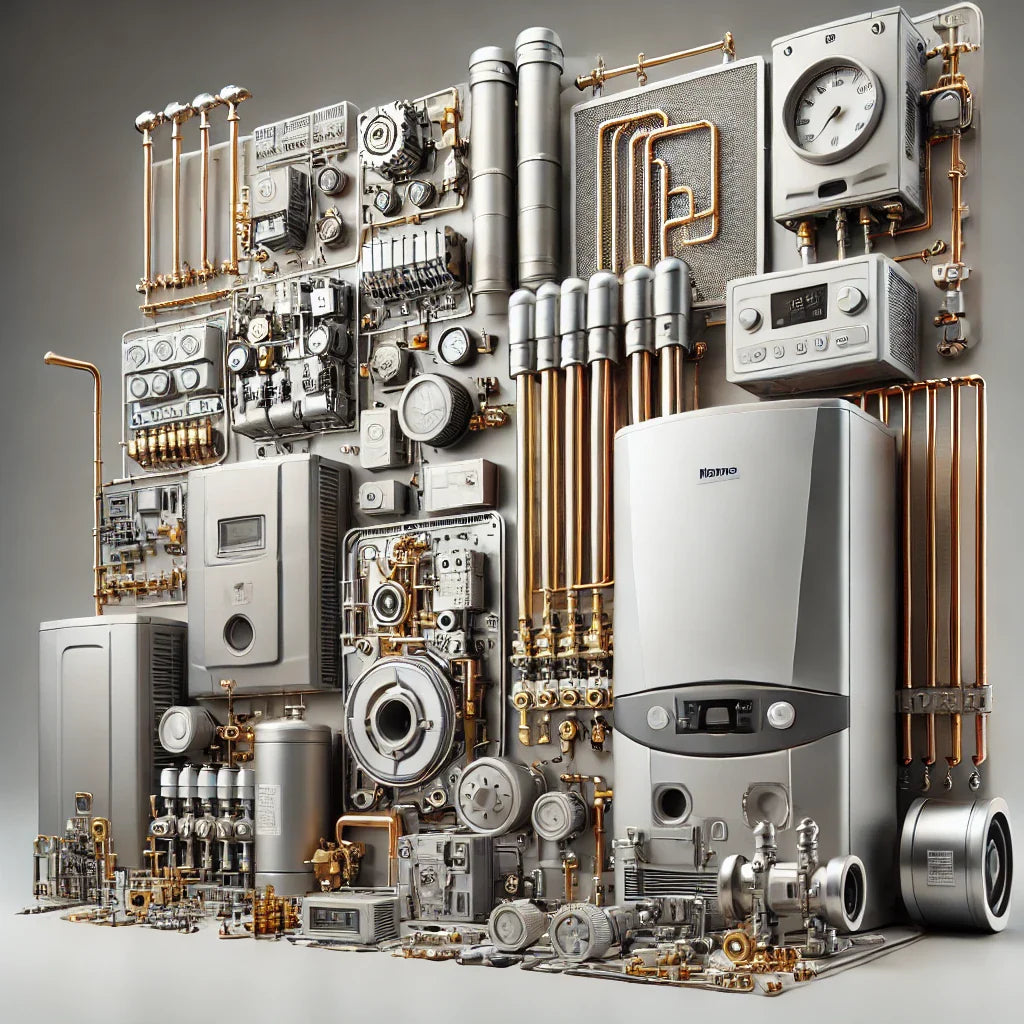 252113 - Parts of central heating boilers (boilers) and combi boilers - 72 Manufacturers List