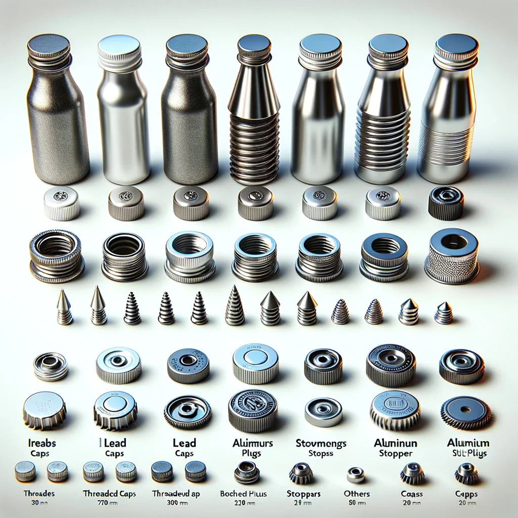 259213 - Threaded caps (bottle caps etc.) and stoppers plugs and caps (of common metal) - 46 Manufacturers List