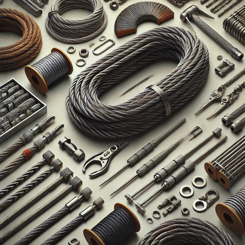 259311 - Braided wires cables cables braided strips carrying straps and similar products iron or steel (excep - 76 Manufacturers List