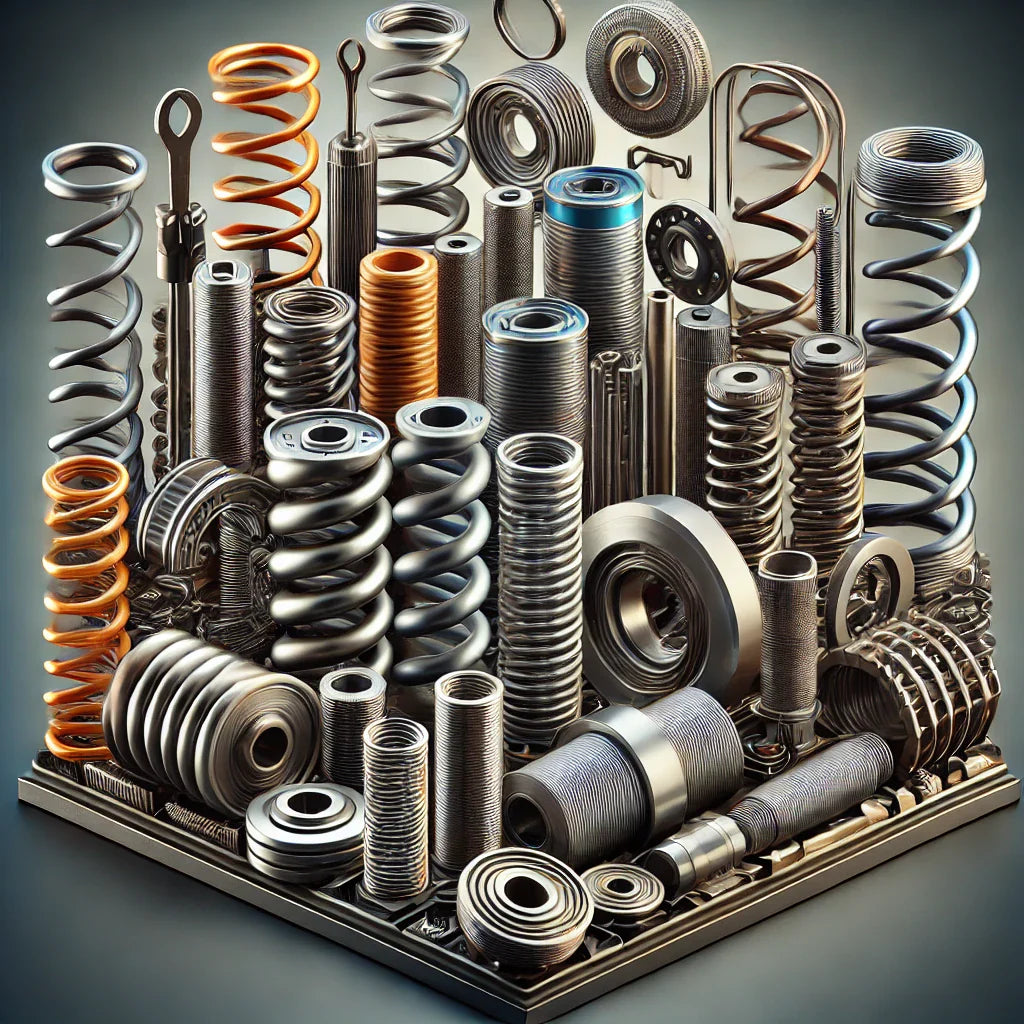 259316 - Springs and spring leaves (iron or steel) copper springs - 163 Manufacturers List