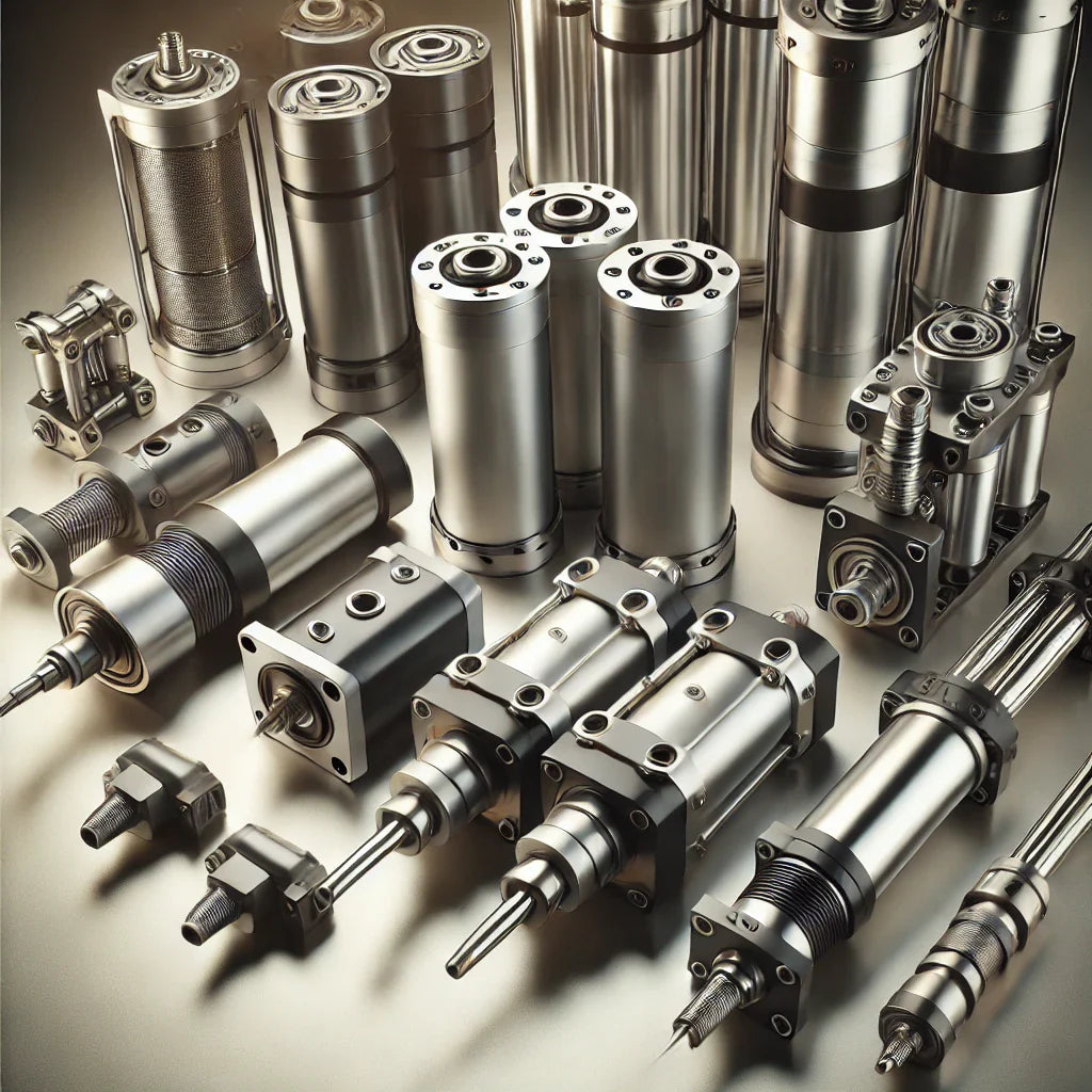281211 - Linear motion hydraulic and pneumatic motors (cylinders) - 209 Manufacturers List