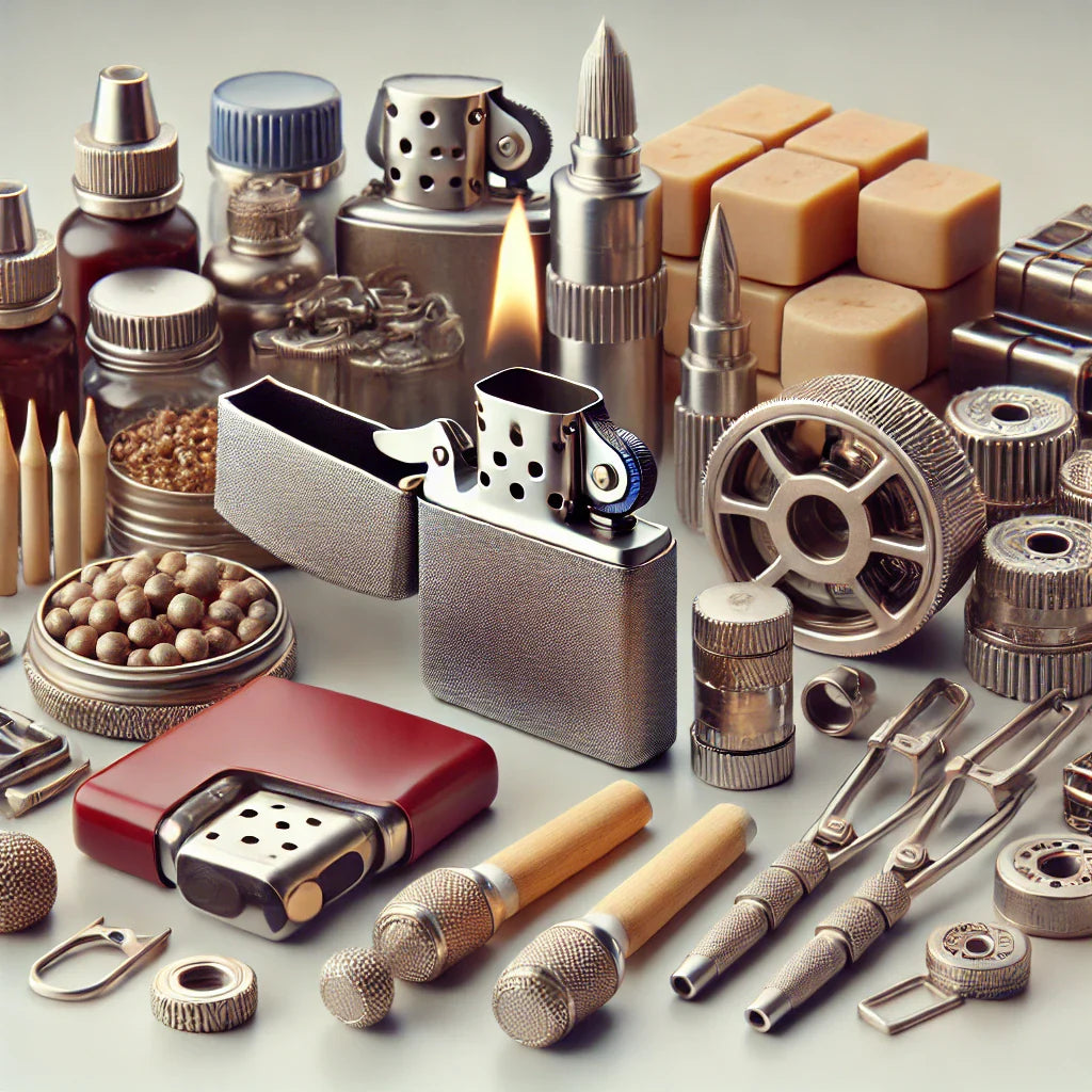 329942 - Lighter parts pyrophoric alloys products of flammable materials - 16 Manufacturers List